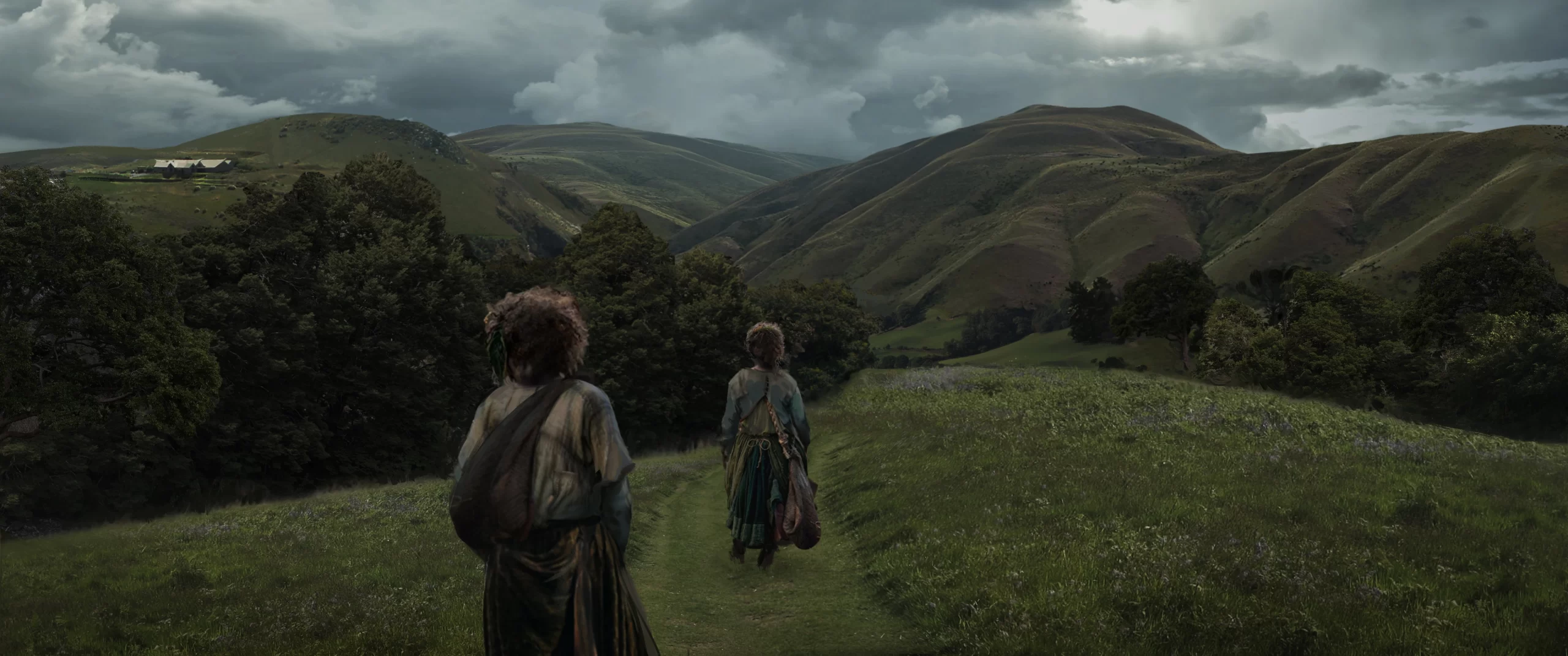 Lord of the Rings, Rings of Power, Peter Jackson, television, matte painting, Amazon Prime Video, design, concept art, photobashing, HBO, film, cinematic, narrative, story, mood, world building, art direction, Rings of Power, Amazon